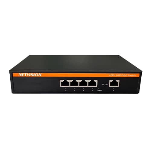 Netvision NV-P4305HI 5 Port Full Gigabit PoE Switch